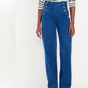 Sweet Sailor Hi-Rise jeans SZ14 Old Navy
